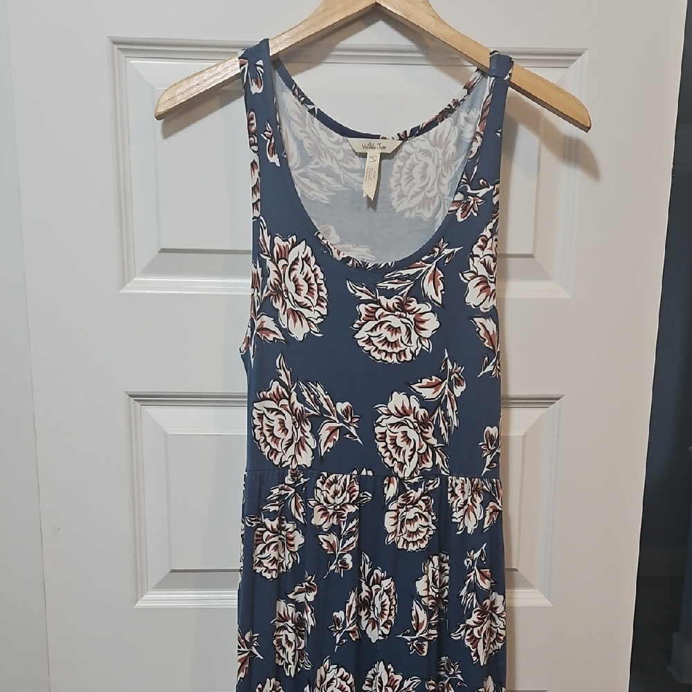 Matilda Jane Blue and Cream Floral Dress